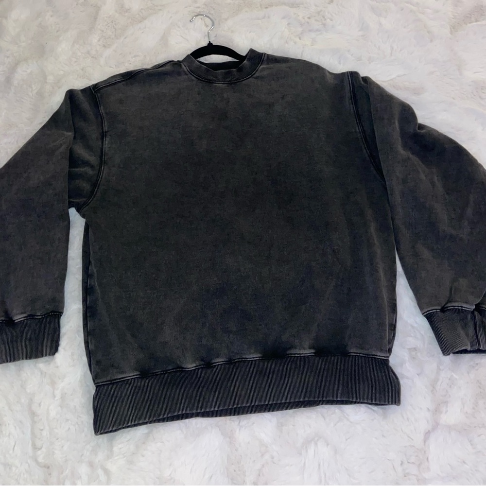 SKIMS boyfriend fleece sweatshirt